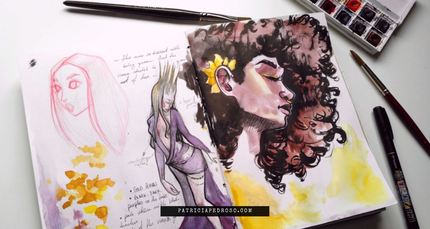 Artist Sketchbook  Why Starting from Sketch is Key to Better Art