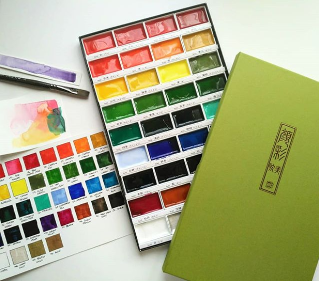 Watercolour guide: extra tools to ease your process