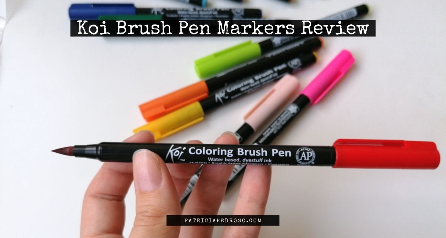 Watercolor Brush Pens Set 12-Piece